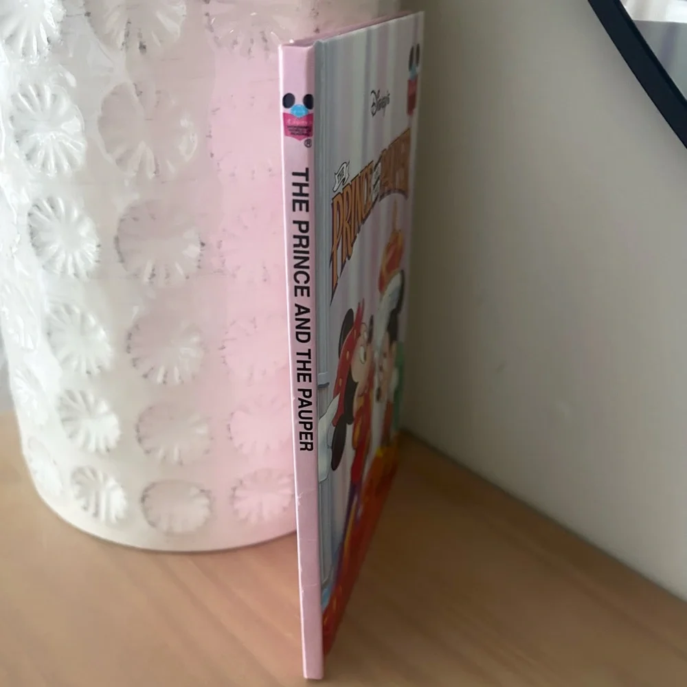 Disney's The Prince and the Pauper Wonderful World of Reading Hardcover Book